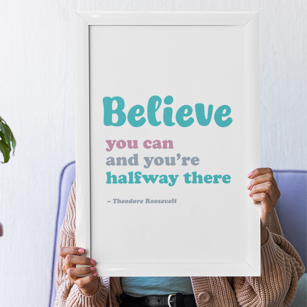 Inspirational Quote - Printable Wall Art for Kids Room, Playroom, Bedroom - Image 5
