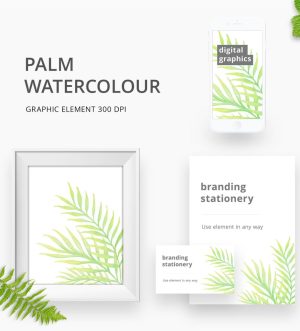 Palm Graphic Element