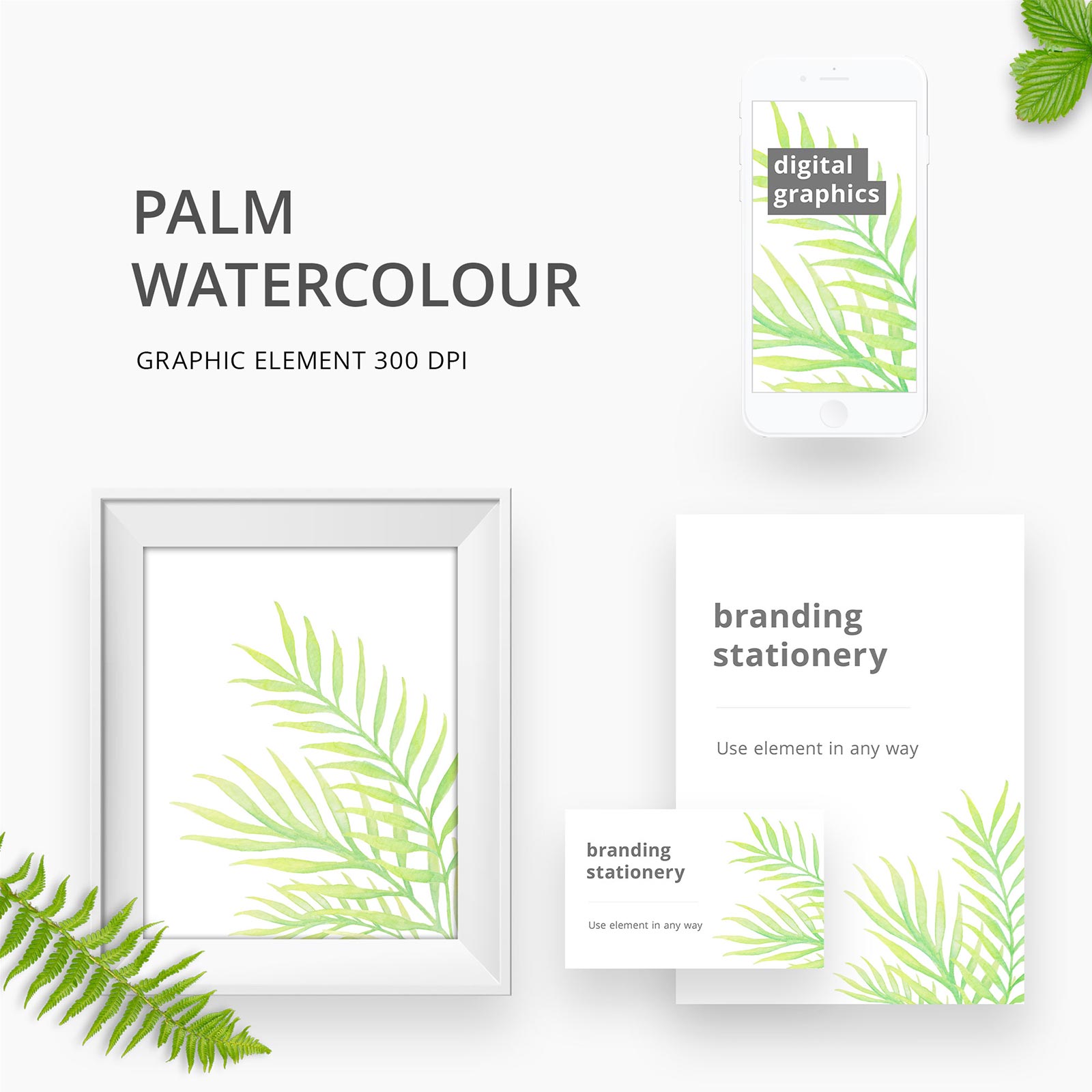 Palm Graphic Element